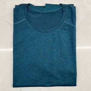 Lululemon Metal Vent Tech 2.0 SS Night Sea/Deep Cove Size Large